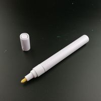 Logo Privé personnalisé Vanne de contrôle en aluminium de 15mm tube vide peinture marqueur baril