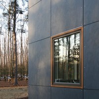 Glatte Sandwich platte Panne lli Gfk Fertighaus Isoliertes externes Struktur metall 25Mm Alucobond M2