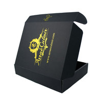 Bas prix personnalisé recyclable CMJN impression fleur conception AE flûte ondulé expédition vêtements boîte postale avec logo emballage