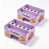 Boîtes de présentation à couvercle rabattable pour biscuits, chocolats, snacks, plateaux de traiteur, boîtes à poulet et frites – Vente en gros