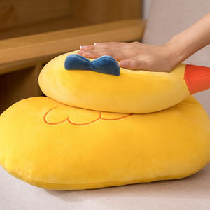 Cojín de Pato Amarillo, Creativo, Divertido y Feo, Súper Suave, Relleno de Algodón PP, Juguete de Peluche para Dormir, Regalo para Novia - Product Image 4