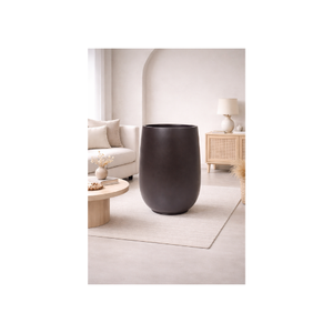 Ensemble de 3 grands pots écologiques en fibre de verre pour plantes, jardinières hautes d'intérieur, pots à fleurs, ensemble de jardinières pour jardin, bon prix - Product Image 1