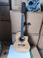 12 cordes dos rond haute qualité Machine tête Guitarra De 12 Cuerdas guitare acoustique