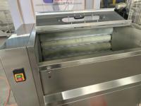 Laveuse industrielle à rouleaux de 800 mm pour pommes de terre, gingembre, carottes, oignons et légumes racineux