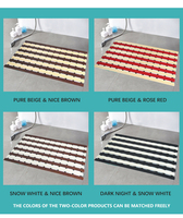 Graceline Piscine Pvc Tapis de Sol Salle de Bain Tapis de Douche