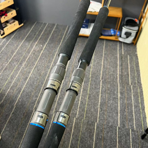 Cannes à Pêche Fuji Guides Tuna GT Max sur Mesure en Fibre de Carbone, 2 Sections, pour la Pêche en Lac et Ruisseau, <span class=keywords><strong>Canne</strong></span> Popping Noire pour Bateau - Product Image 5