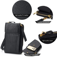 Tas Selempang Kecil Fashion Logo Kustom, Dompet Saku, Kantong Ponsel, Casing Handphone