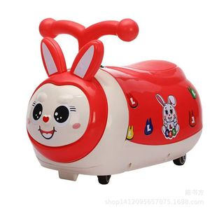 Ladybug Ride On Car For 1-3 Years Old Kids Plastic Four Wheel Balance Toy Vehicle With Handlebars And Wheels - Product Image 5