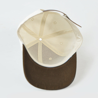 Gorra de Béisbol de 6 Paneles, 100% Algodón, de Alta Calidad, Personalizable (OEM/ODM), para Deportes al Aire Libre, Gorras al por Mayor, Bordado 3D, Dos Tonos, Estilo Dad Hat