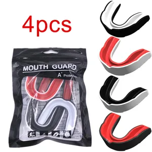 Protège-dents en EVA moulable pour la boxe, protection des dents absorbant les chocs pour adultes, protège-gencives pour le kickboxing, le muay thai et les sports de combat - Product Image 1