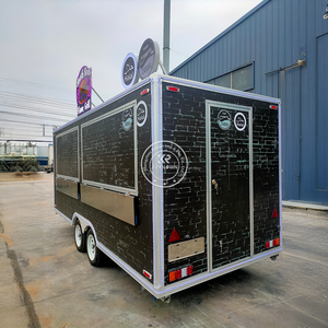 Camion de nourriture entièrement équipé pour la restauration Chariot à hot-dogs USA Remorque de nourriture personnalisée Restaurant MOBILE Cuisine Camion de nourriture Jus - Product Image 2