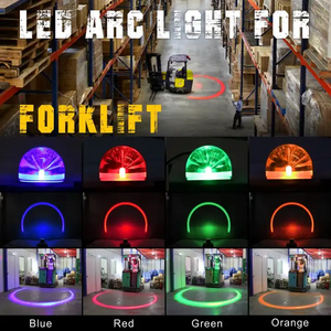 Fabbrica vendita calda carrello elevatore luce <span class=keywords><strong>tufo</strong></span> più fornitura di fabbrica proiettore fascio ad alta intensità prestazioni rosso blu verde fascio Led luce di avvertimento - Product Image 4