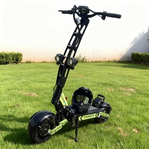 Trottinette électrique rapide Geofought R6, double moteur 60V, tout-terrain, adulte, double contrôleur 60V 35A, pliable, puissante, R6 - Product Image 2