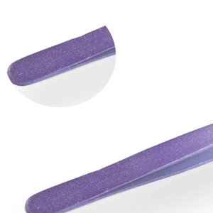 Pinces à sourcils de qualité supérieure en acier inoxydable, instruments de beauté, couleur personnalisée, poignée confortable, pinces à sourcils pour épilation - Product Image 6