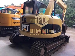 Cat Good Performance 8 Ton Hydraulische Rupsbandapparatuur Cat308d Gebruikte Kattengraafmachines Met Hamerlijnen - Product Image 2