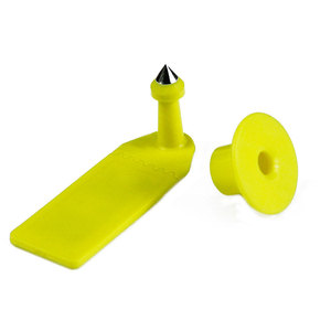 Precio de fábrica, etiqueta de oreja colorida, etiquetas de oreja de animales <span class=keywords><strong>RFID</strong></span> de plástico impresas personalizadas - Product Image 4