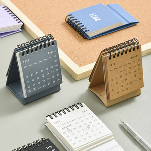Calendario de escritorio personalizado de tamaño pequeño, espiral, cita inspiradora diaria, impresión - Product Image 2