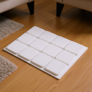 Deslizadores Cuadrados de Fieltro, 12 Piezas, Protector de Alfombras, Deslizadores para Muebles - Product Image 3