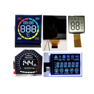Custom Size Circle Shape <strong>Segment</strong> <strong>Digit</strong> Circular <strong>LCD</strong> Panel PCB Board Module STN HTN TN <strong>7</strong> <strong>Segments</strong> Round <strong>LCD</strong> Display For Meter - Product Image 3