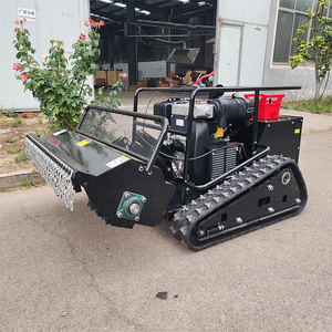 Falciatrice a flagelli multifunzione ibrida elettrica a <span class=keywords><strong>benzina</strong></span> con telecomando wireless per impieghi gravosi Zhongqin, per uso agricolo - Product Image 2