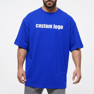 Camiseta Oversize Verde de Algodón con Logo Personalizado para Hombre, Camiseta Negra de Manga Corta con Cuello Redondo, Estilo Casual Sólido con Letras Frontales, Estilo Urbano - Product Image 6