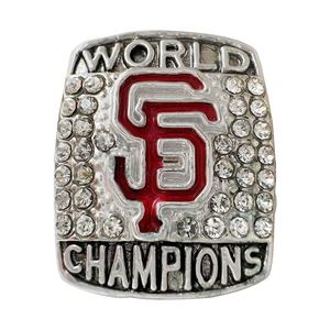 Ventilator Op Maat Gemaakte Legering Strass Ml B 2014 San Francisco Reuzen Honkbal Kampioenschap Ring - Product Image 5