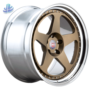 Pour HRE 305, jantes forgées en deux parties, 18-22 pouces, 5x114.3 5x120, aluminium 6061-T6, pour Porsche BMW Audi - Product Image 1