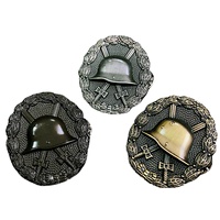 15 ans d'usine personnalisé métal allemand Vintage médaille prussienne soviétique insigne broche casque commémoratif émail épinglette