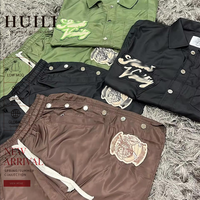 Survêtements personnalisés automne 2026, streetwear, coupe-vent, veste à cordon pour homme, fournisseur ODM OEM