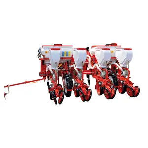 Chinese cotton planter tomatoe air suction corn 4 rows seeder