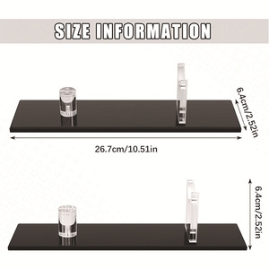国境を越えたアクリル製侍ライトセーバー＆ソードディスプレイスタンド、高透明度で家の装飾に - Product Image 4