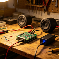 Placa Decodificadora de Audio Digital Envolvente 5.1 AC3, Módulo PCB Amplificador de Altavoces para Cine en Casa, DC5V, DIY