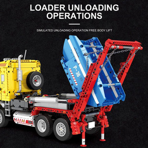 Blocs de construction de camions télécommandés, modèle 22016, jouet éducatif pour garçons de 8 à 13 ans - Product Image 4