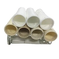 Tissu filtrant de haute qualité, feutre aiguilleté PPS économique, nylon, coton, polyester, PTFE, aramide pour filtre à air industriel