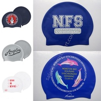 Polo de agua elástico, gorra de natación, novedad