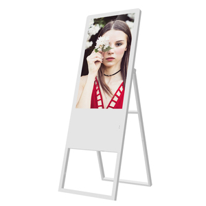 Pantalla LCD para Carteles con Ruedas, Software de Publicidad Interior, Pantalla Inteligente Full HD, Señalización Comercial con WiFi, Video y Medios - Product Image 1
