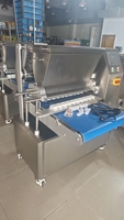 Équipement gonflable de distributeur d'aérateur continu automatique de gâteau de pâtisserie pour la vente de boulangerie eau fruits et farine