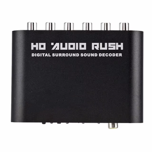 Convertisseur audio numérique vers analogique optique <span class=keywords><strong>DTS</strong></span> <span class=keywords><strong>AC3</strong></span> décodeur de son numérique audio <span class=keywords><strong>hd</strong></span> 5.1 canaux - Product Image 2
