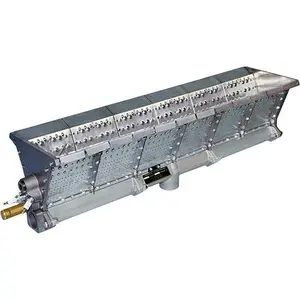 Factory direct sales 290kw linear gas burner for direct fired fresh air heating