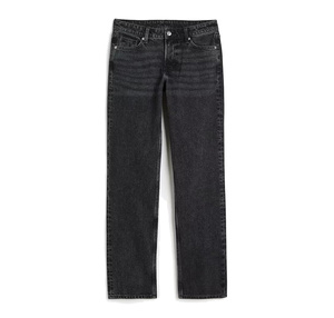 Pantalones Vaqueros Rectos Cómodos para Hombre, Jeans Clásicos Casuales, Pantalones Duraderos para Uso Diario, Ropa de Moda al por Mayor para OEM Personalizado - Product Image 2