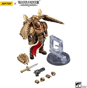 JOYTOY <span class=keywords><strong>Warhammer</strong></span> Legio Custodes Custodian Venatari Squad Venatari avec Kenetic Destroyer <span class=keywords><strong>2</strong></span> Figurine de collection à l'échelle 1/18 - Product Image 5