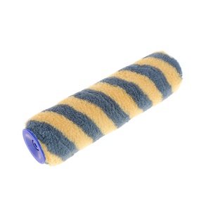 Trung Quốc Nhà Máy Công Nghiệp Màu Vàng Màu Xám Trắng Rộng Sọc Con Lăn Bàn Chải Xách Tay Làm rụng lông Lint Bàn Chải Nhựa Xử Lý Sơn Con Lăn - Product Image 3