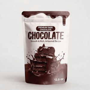 Bolsa de Aluminio y Mylar de Grado Alimenticio, Tipo Stand-up, para Envasado de Chocolate Premium, a Prueba de Olores, con Cierre Hermético - Product Image 2