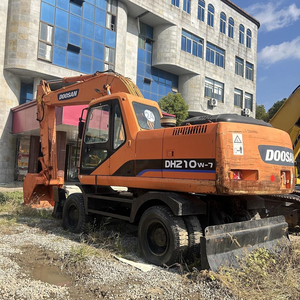 รถขุดไฮดรอลิก Doosan Dh210W-7 Dh210 มือสอง สภาพการทำงานดีเยี่ยม น้ำหนัก 21 ตัน พร้อมขาย - Product Image 6