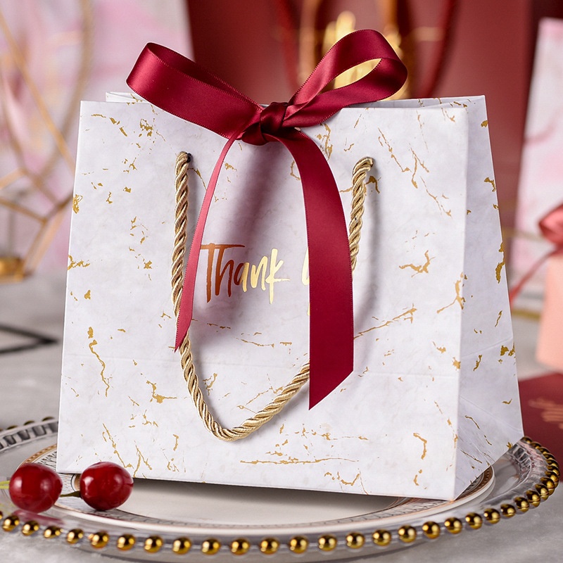 Flip Gift Wrapping Bag Creative Small Fresh Paper Color Gift Bag