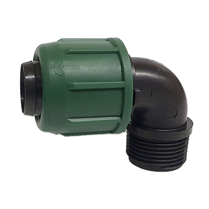 Coude mâle fileté 90° D. 16 x 1/2 pour raccords d'eau de jardin - Product Image 1