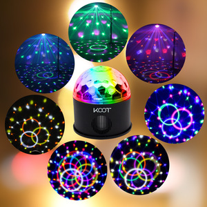 Boule magique LED autoportante à commande vocale IP65 USB Agi32 pour scène, DJ, discothèque, marché nocturne, éclairage de voiture et commerçants - Product Image 4