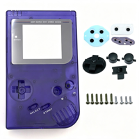 Carcasa Clásica para Consola de Juegos con Botones y Almohadillas Conductivas de Plástico para Gameboy GB