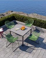 Chaise de jardin d'extérieur portable, légère, imperméable, design moderne multicolore, siège en polypropylène moulé - Yoho Outdoors