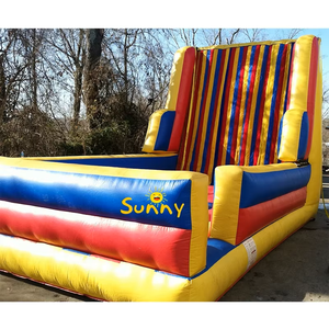 Mur d'escalade gonflable commercial extérieur personnalisé pour jeux gonflables, mur d'escalade collant pour la <span class=keywords><strong>location</strong></span> événementielle - Product Image 3